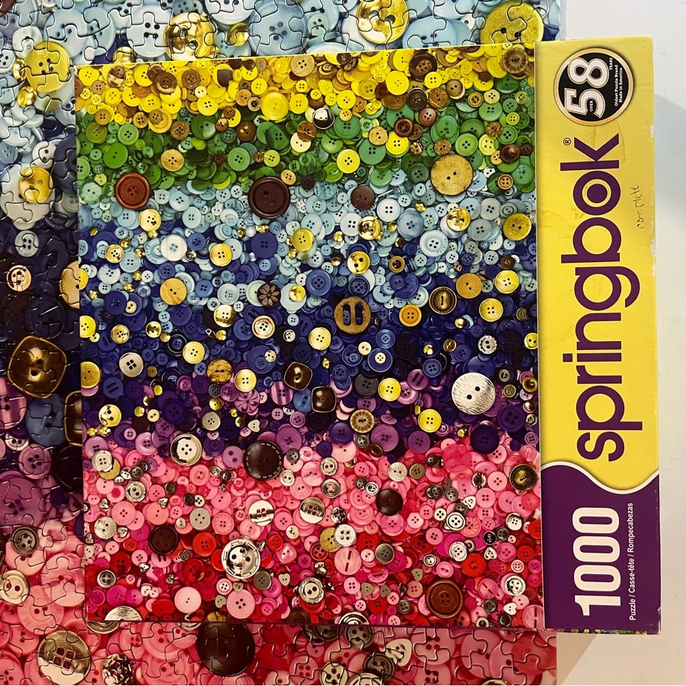 Springbok "Bunches Of Buttons" Jigsaw Puzzle 1000 Pieces